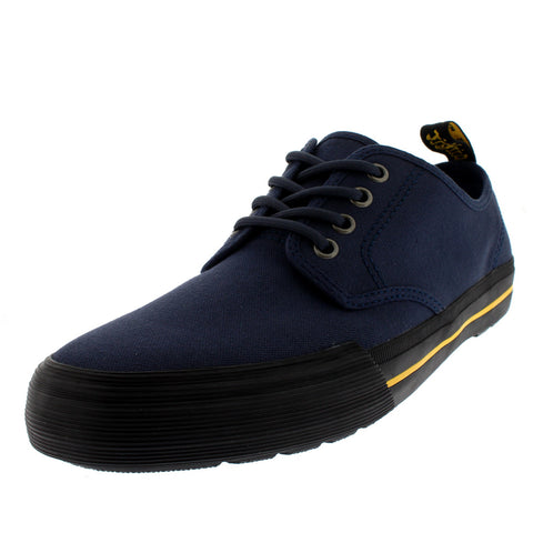 Dr Martens Pressler Flat Canvas Plimsolls Shubox