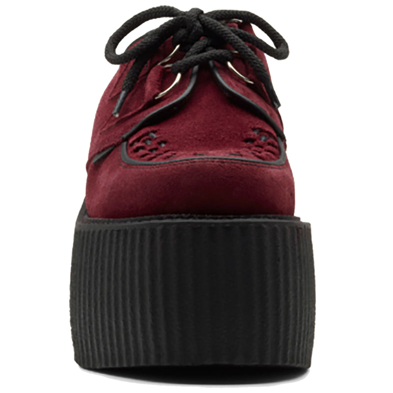 Undergound Wulfrun Original Triple Sole feature smooth suede uppers, soft breathable textile lining, rubber ribbed outsole unit, twin d-ring eyelet lace up closure, contrasting trims and apron patterns with three rows on interlacing on the vamp.