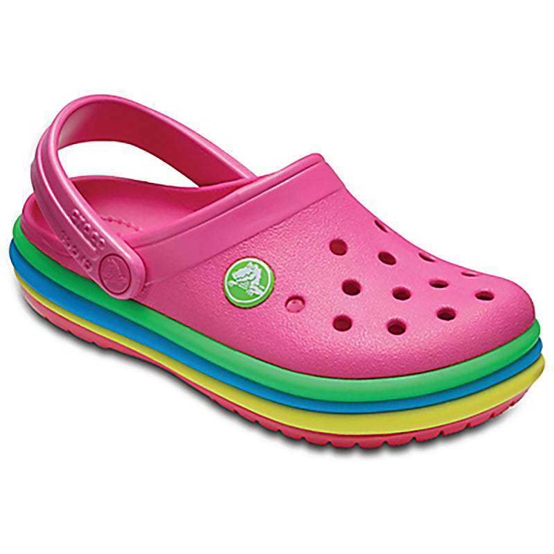 Kids Crocs Rainbow Crocband Clog
