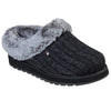 Womens Skechers BOBS Keepsakes - Ice Angel Winter Warm Plush Foam Slip On Faux Fur Mule Slippers