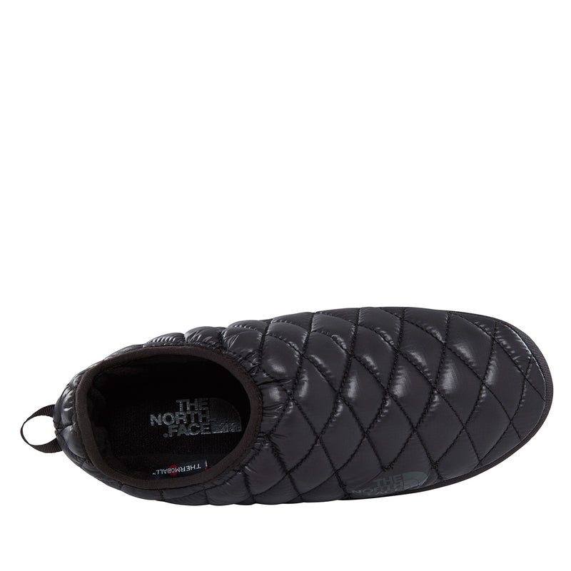 The North Face ThermoBall Tent Mule IV Warm Fleece Winter Slippers - Black/Beluga Grey - 7-8.5