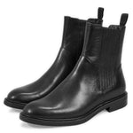 Womens Vagabond Amina Leather Winter Casual Walking Smart Work Block Heel Ankle Boots