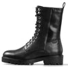 Womens Vagabond Kenova Leather Winter Army Combat Brogue Lace Up Mid Boots