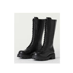 Womens Vagabond Cosmo 2.0  Black  Leather Chunky Sole Lace-up Boots