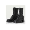 Womens Vagabond Brooke High Wedge Platform Chunky Sole Lace-up Boots