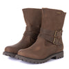 Womens Barbour Sycamore Leather Waterproof Winter Warm Walking Faux Fur Snow Boots