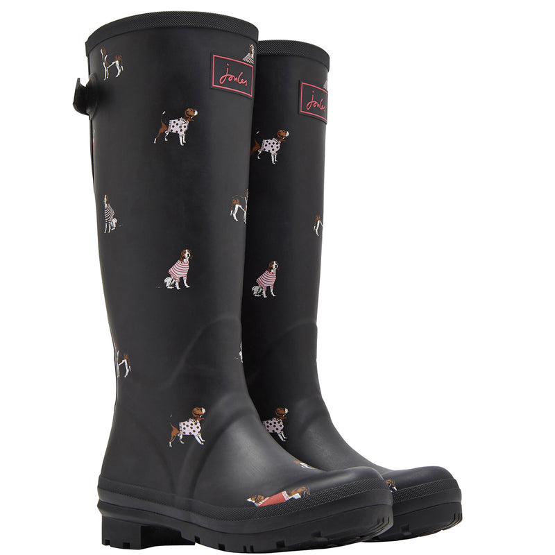 Joules Printed Wellies Rubber