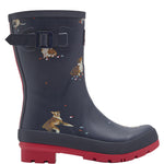 Joules Molly Short Printed Wellies