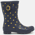 Womens Joules Molly Welly Mid Height Rubber Muck Festival Wellingtons