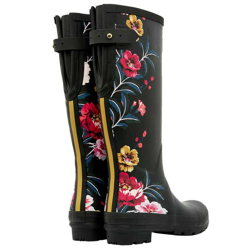 Rain Boot Joules Floral Print Wellies NIB Joules Welly Print
