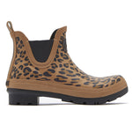 Womens Joules Wellibob Footwear Tan Leopard  Rubber Wellingtons