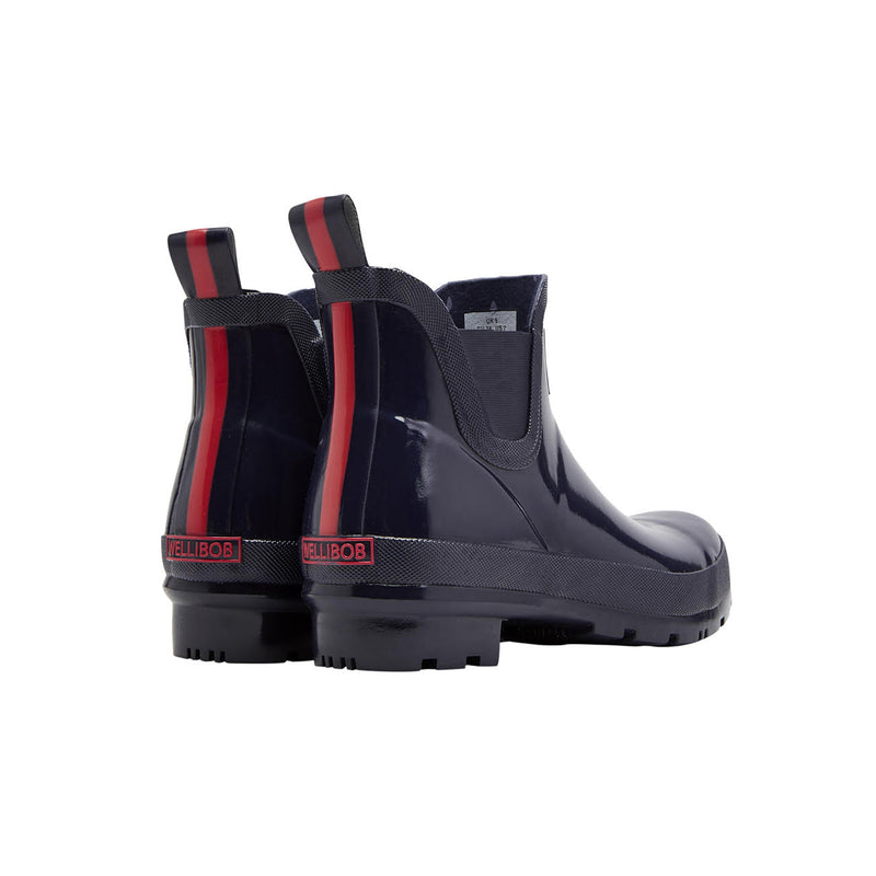 Womens Joules Wellibob French  Navy  Rubber Wellies Wellington